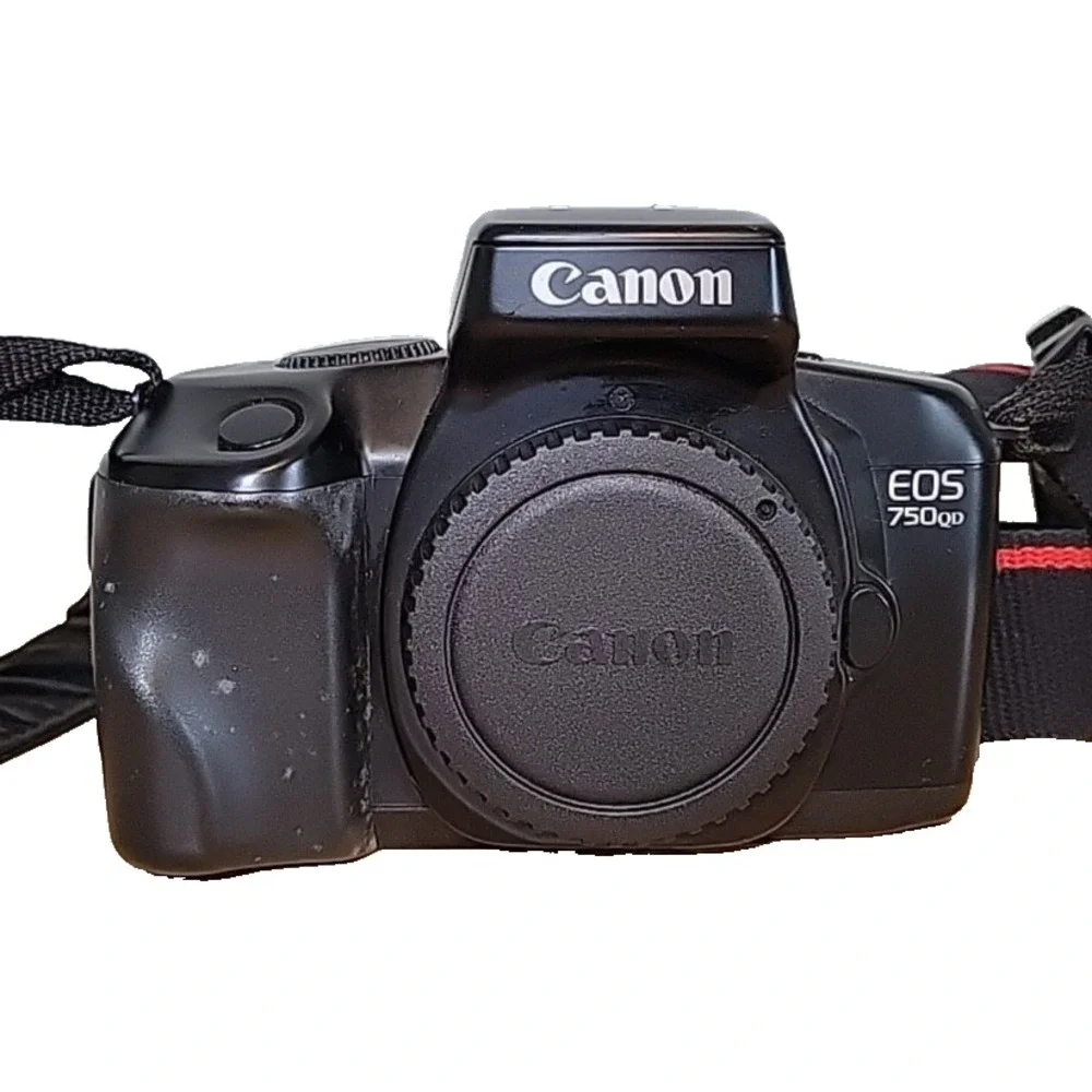 Canon EOS 750 35mm SLR Film Camera Body Only W/ Cap